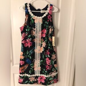 Eliza J Floral Woman’s Dress - Multicolor NWT Sz 16